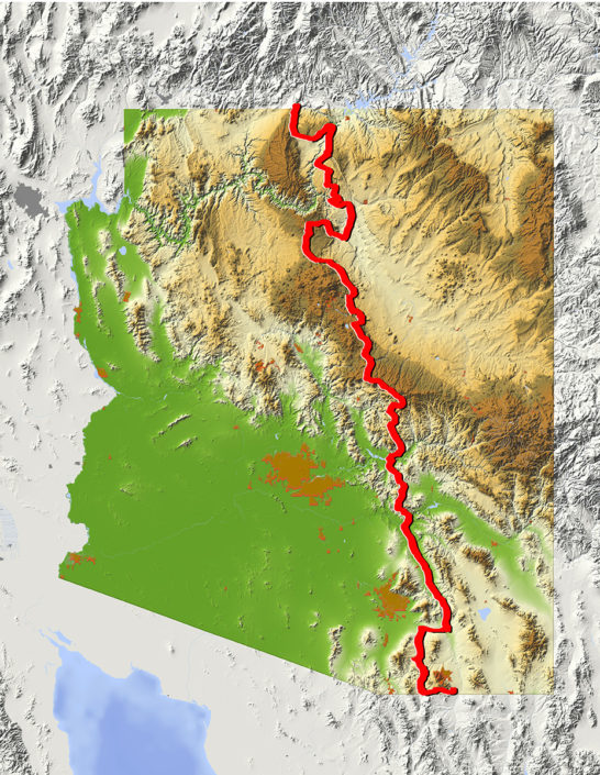 Arizona Backcountry Discovery Route (AZBDR) Map & Information