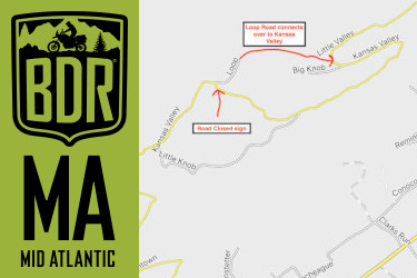 MABDR road temporarily closed