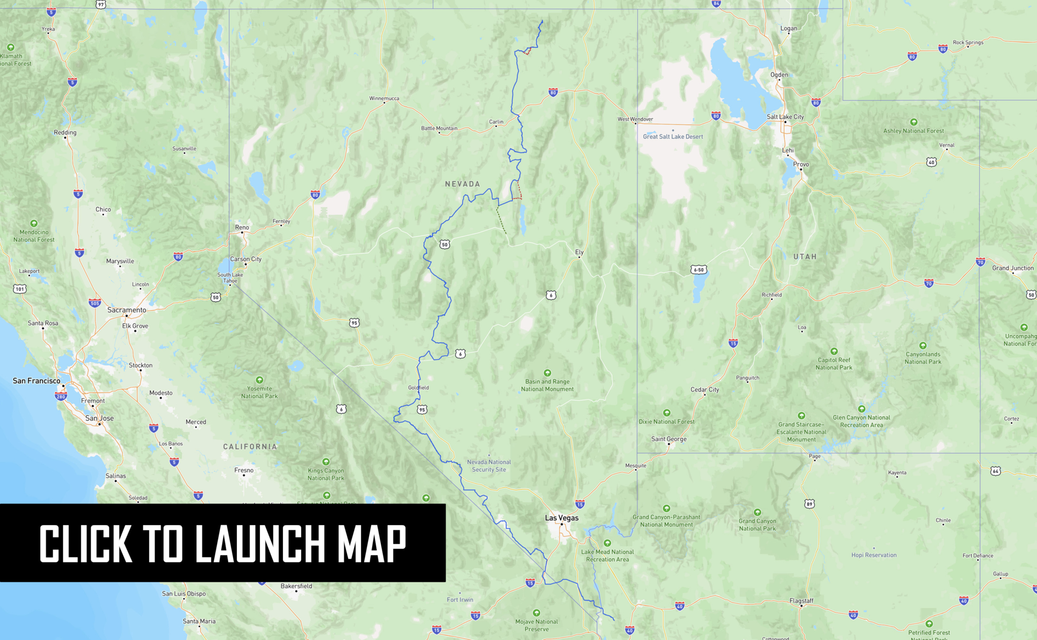 Nvl Riding Map Nevada Backcountry Discovery Route (NVBDR) Map & Information