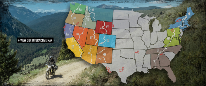Backcountry Discovery Routes (BDR) for Adventure Motorcycling