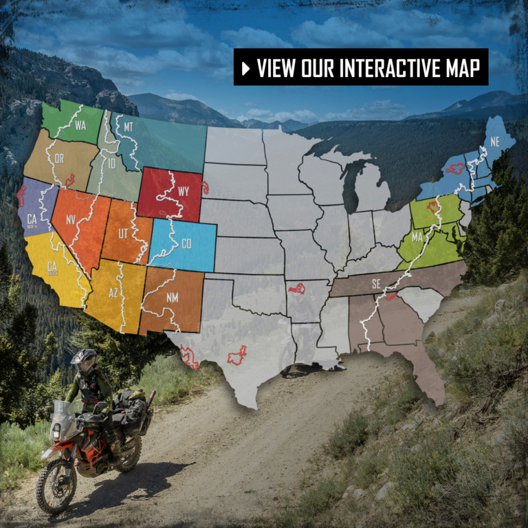 Backcountry Discovery Routes (BDR) for Adventure Motorcycling